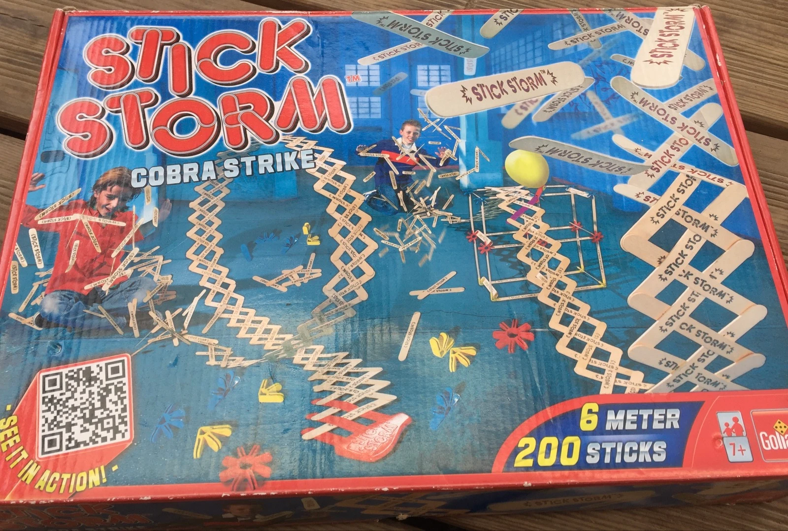 Stick storm lamelles de bois à enchevêtrer
